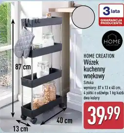 ALDI HOME CREATION Wózek kuchenny wnękowy oferta