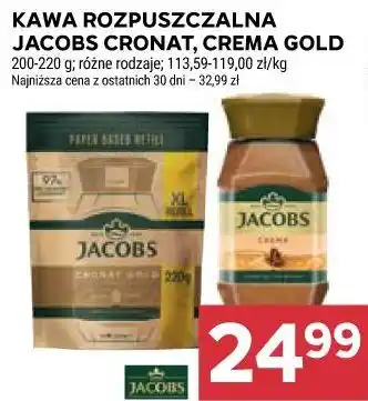 Stokrotka Kawa rozpuszczalna Jacobs Cronat, Crema Gold oferta