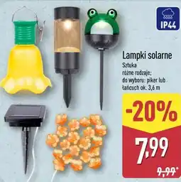 ALDI Lampki solarne oferta