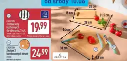 ALDI CROFTON Zestaw 3 bambusowych desek oferta