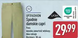 ALDI UP2FASHION Spodnie damskie capri oferta
