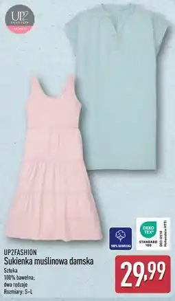 ALDI UP2FASHION Sukienka muślinowa damska oferta