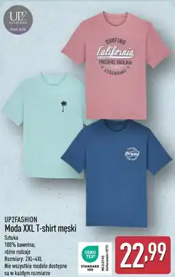 ALDI UP2FASHION Moda XXL T-shirt męski oferta