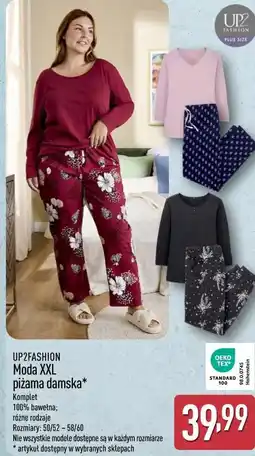 ALDI UP2FASHION Moda XXL piżama damska oferta