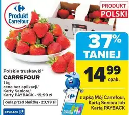 Carrefour Market Polskie truskawki CARREFOUR oferta