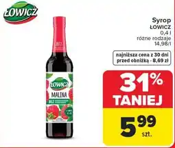 Carrefour Market Syrop Łowicz oferta