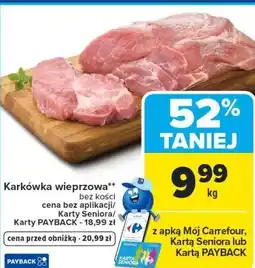 Carrefour Market Karkówka wieprzowa bez kości oferta