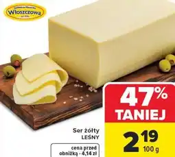 Carrefour Market Ser żółty LEŚNY oferta