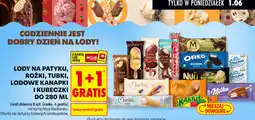 Biedronka Lody na patyku, rożki, tubki, lodowe kanapki i kubeczki do oferta