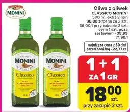 Carrefour Oliwa z oliwek CLASSICO MONINI oferta
