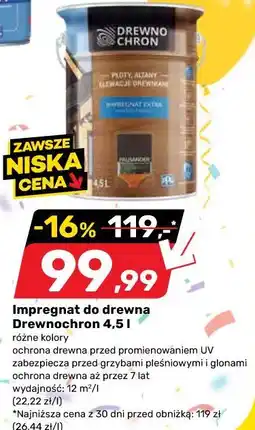 Bricomarche Impregnat do drewna Drewnochron oferta