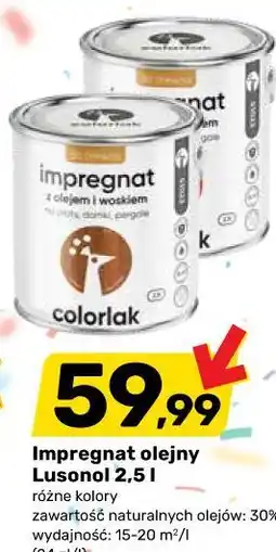 Bricomarche Impregnat olejny Lusonol oferta