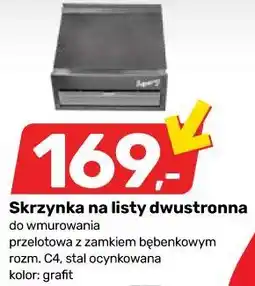 Bricomarche Skrzynka na listy dwustronna oferta