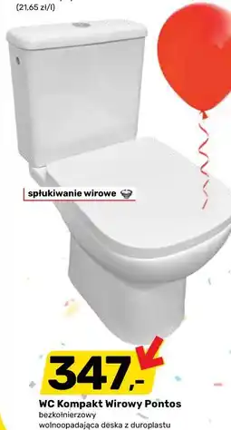 Bricomarche WC Kompakt Wirowy Pontos oferta