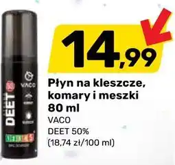 Bricomarche Płyn na kleszcze, komary i meszki VACO DEET 50% oferta