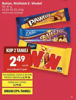 Delikatesy Centrum Baton E. Wedel oferta