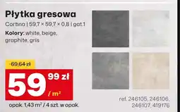 3W Płytka gresowa Cortina oferta