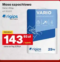 3W Masa szpachlowa Rigips oferta