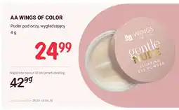Rossmann Puder pod oczy wygładzający AA Wings of Color oferta