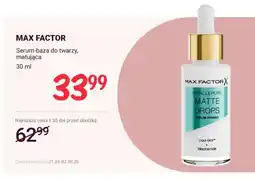 Rossmann Serum-baza do twarzy matująca MAX FACTOR oferta