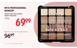 Rossmann Paleta cieni do powiek NYX PROFESSIONAL MAKEUP Warm Neutrals oferta