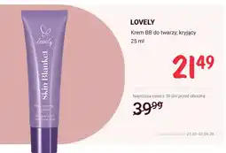 Rossmann Krem BB do twarzy kryjący LOVELY Skin Blanket oferta