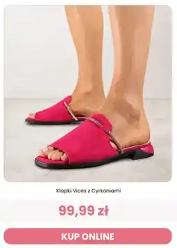 Renee Klapki Vices z Cyrkoniami oferta