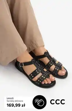 CCC Sandały skórzane Lasocki oferta