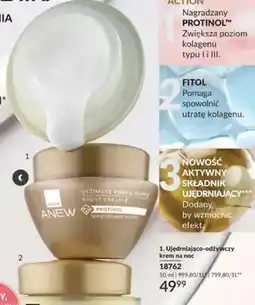 Avon Krem na noc ujędrniająco-odżywczy Avon Anew oferta