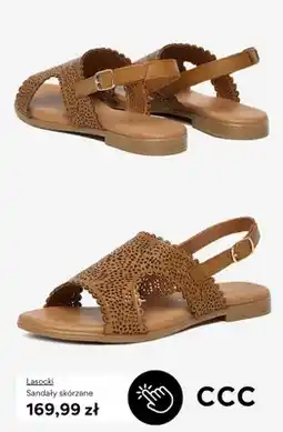 CCC Sandały skórzane Lasocki oferta