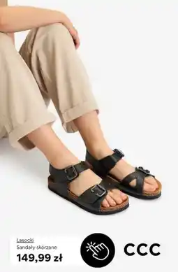 CCC Sandały skórzane Lasocki oferta