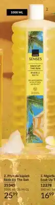 Avon Płyn do kąpieli Avon Senses Soak Up The Sun oferta