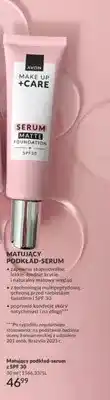 Avon Matujący podkład-serum z SPF 30 Avon Make Up +Care oferta