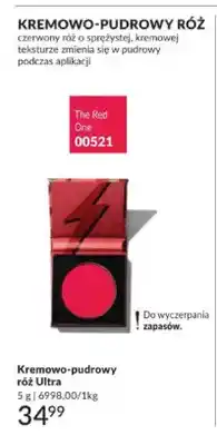 Avon Kremowo-pudrowy róż Ultra The Red One oferta