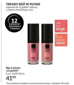 Avon Róż w płynie 12 godzin Avon Power Stay Tulip Kiss oferta