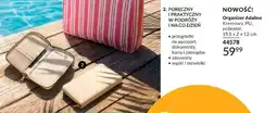 Avon Organizer Adaline Kremowy PU poliester 19,5x2x12cm oferta