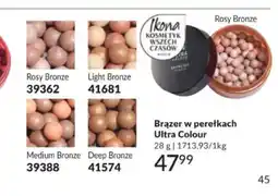 Avon Brązer w perełkach Avon Ultra Colour Rosy Bronze oferta