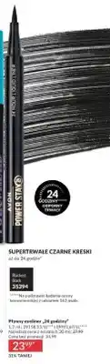 Avon Płynny eyeliner 24 godziny Blackest Black Avon Power Stay oferta