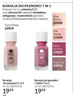 Avon Kuracja do paznokci 7 w 1 Touch of Nude Avon oferta