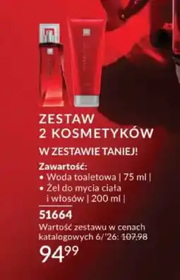 Avon Zestaw 2 kosmetyków Attraction Instinct dla Niego Avon oferta