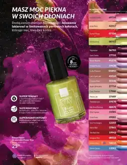 Avon Żelowy lakier do paznokci Power Stay Avon oferta