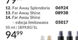 Avon Woda perfumowana Far Away Splendoria oferta