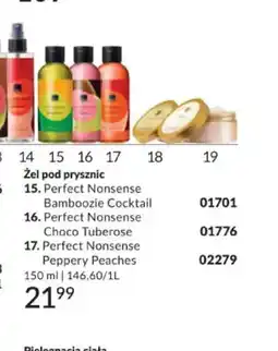 Avon Żel pod prysznic Perfect Nonsense Bamboozie Cocktail oferta