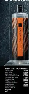 Avon Żel do mycia ciała i włosów Avon Full Speed oferta