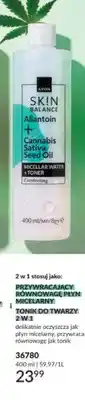 Avon Przywracający równowagę płyn micelarny tonik do twarzy 2 w 1 Avon Skin Balance oferta