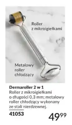 Avon Dermaroller 2 w 1 z mikroigiełkami 0,3mm i metalowy roller chłodzący oferta