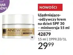 Avon Ujędrniająco-odżywczy krem na dzień SPF 30 Anew - miniwersja oferta