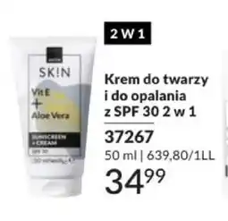 Avon Krem do twarzy i do opalania z SPF 30 2 w 1 SKIN 37267 oferta
