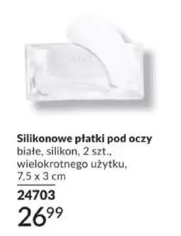 Avon Silikonowe płatki pod oczy białe wielokrotnego użytku 7,5x3cm Avon oferta