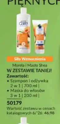 Avon Zestaw kosmetyków Avon Siła Wzmocnienia Morela i Masło Shea oferta